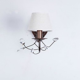 Recurso galvanizado rústico para arandelas de parede estilo mini, luz ambiente, luminária de parede