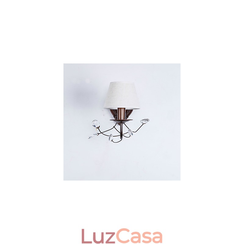 Recurso galvanizado rústico para arandelas de parede estilo mini, luz ambiente, luminária de parede
