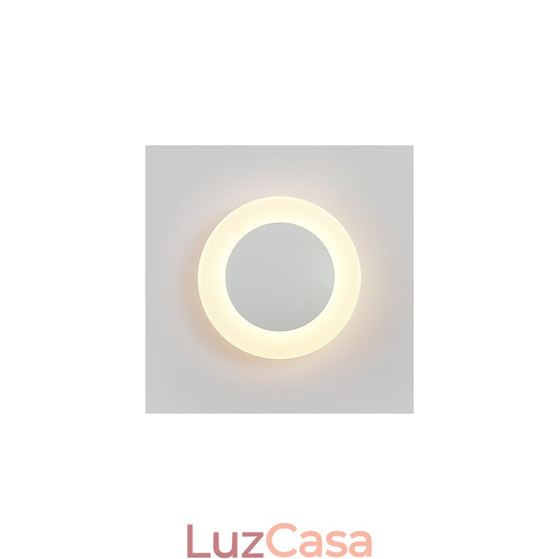 Arandelas de parede modernas e contemporâneas integradas para luz ambiente