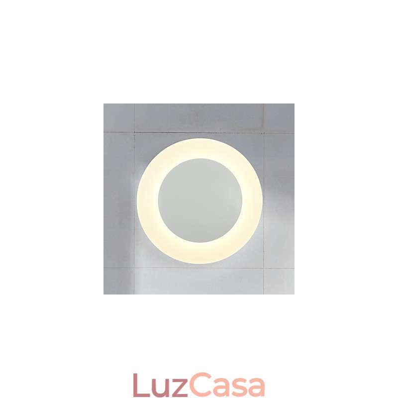 Arandelas de parede modernas e contemporâneas integradas para luz ambiente