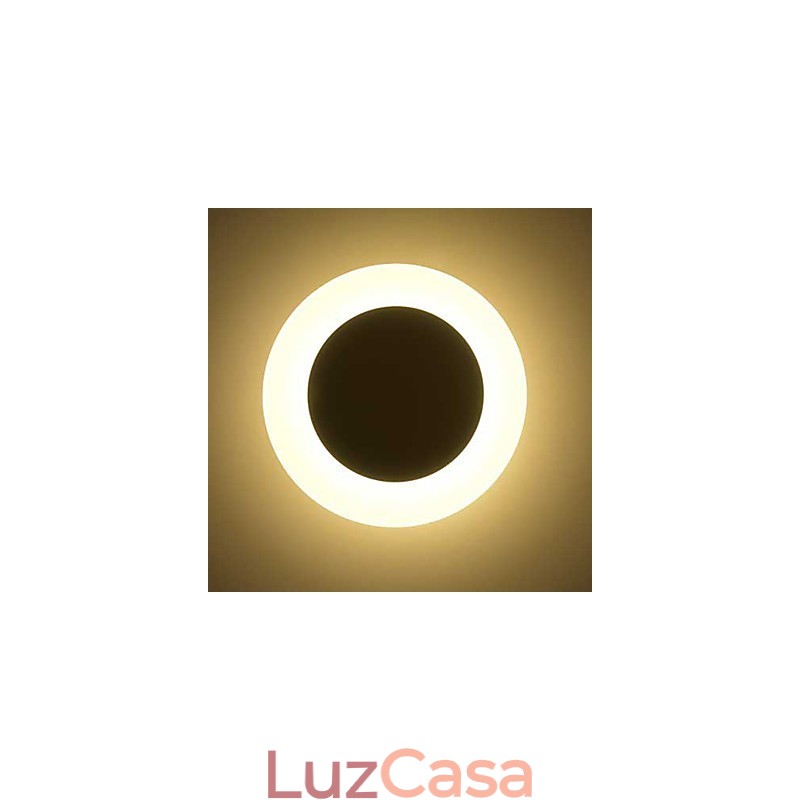 Arandelas de parede modernas e contemporâneas integradas para luz ambiente