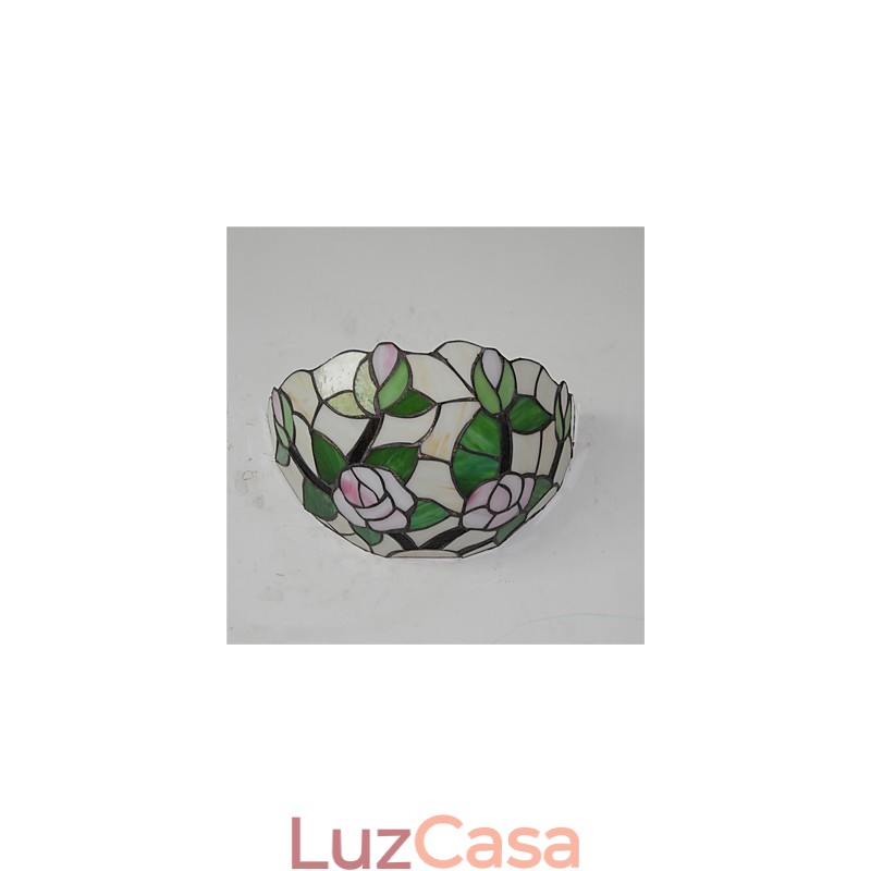 Retro Country Wall Lights Glass Shade Sala de estar Quarto Restaurante Café Bar Wall Spots