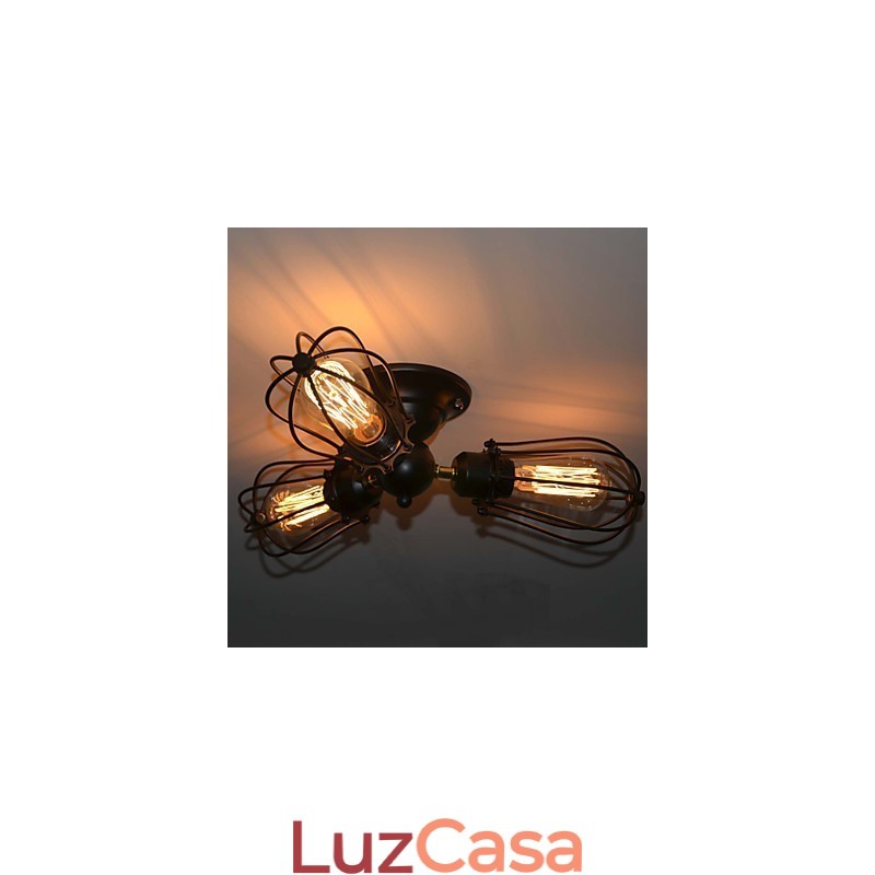 Pintura em estilo vintage clássico tradicional em metal com montagem embutida