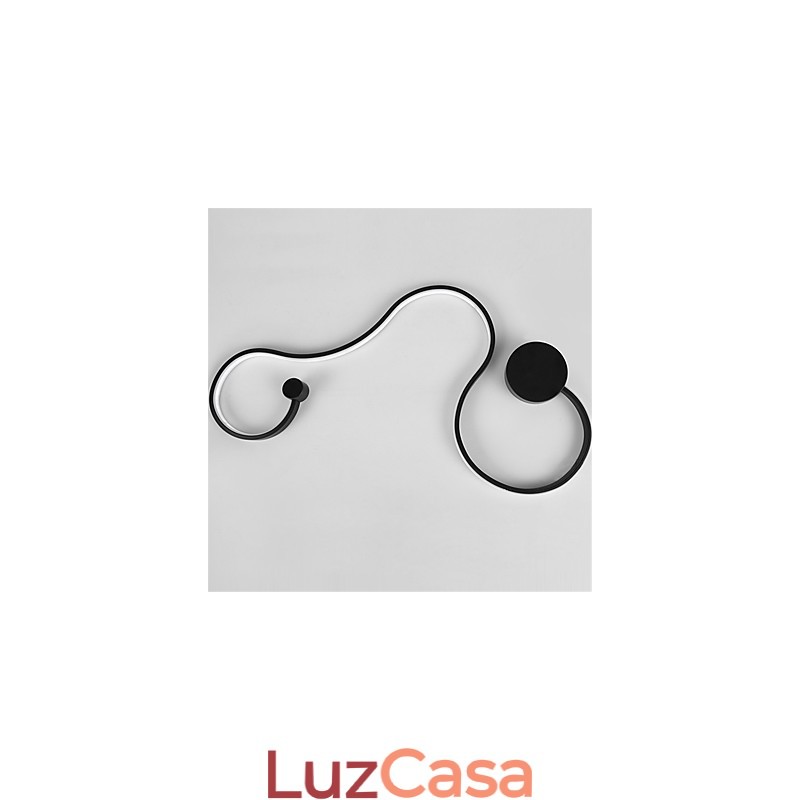 Luminárias de parede modernas criativas de metal para sala de estar, corredor, quarto, quartos de hotel, decoração de cabeceira, iluminação