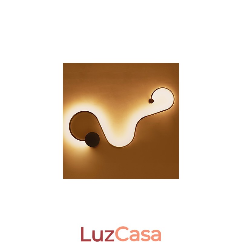 Luminárias de parede modernas criativas de metal para sala de estar, corredor, quarto, quartos de hotel, decoração de cabeceira, iluminação