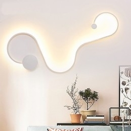 Luminárias de parede modernas criativas de metal para sala de estar, corredor, quarto, quartos de hotel, decoração de cabeceira, iluminação