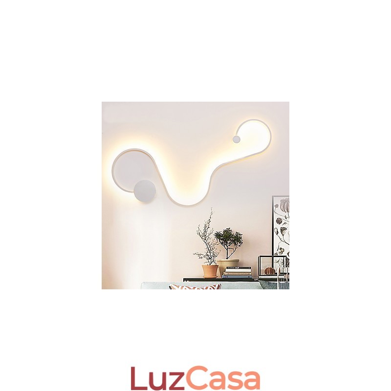 Luminárias de parede modernas criativas de metal para sala de estar, corredor, quarto, quartos de hotel, decoração de cabeceira, iluminação