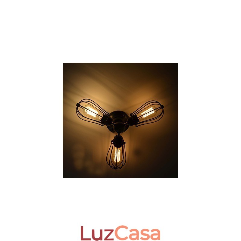 Pintura em estilo vintage clássico tradicional em metal com montagem embutida