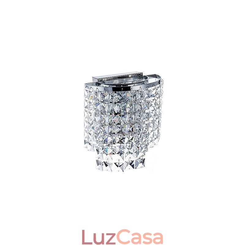 Recurso eletrogalvanizado contemporâneo moderno para arandelas de parede de cristal Downlight