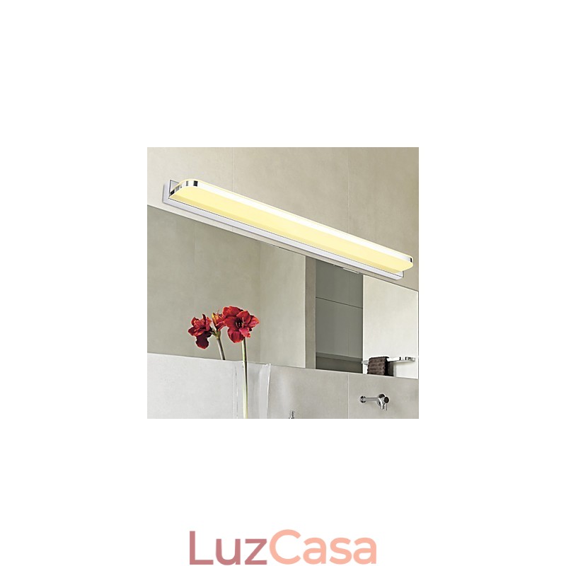 Mini Estilo Iluminação de Banheiro Moderno Contemporâneo Metal