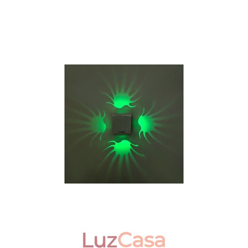 Recurso eletrogalvanizado contemporâneo moderno para arandelas de parede com luz ambiente Luz de paredeV