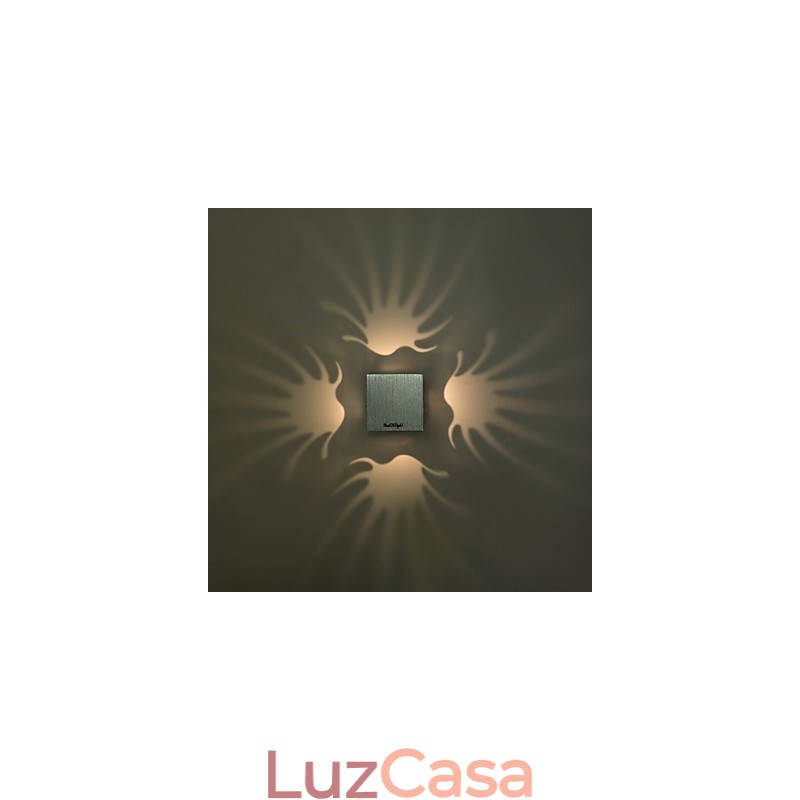 Recurso eletrogalvanizado contemporâneo moderno para arandelas de parede com luz ambiente Luz de paredeV