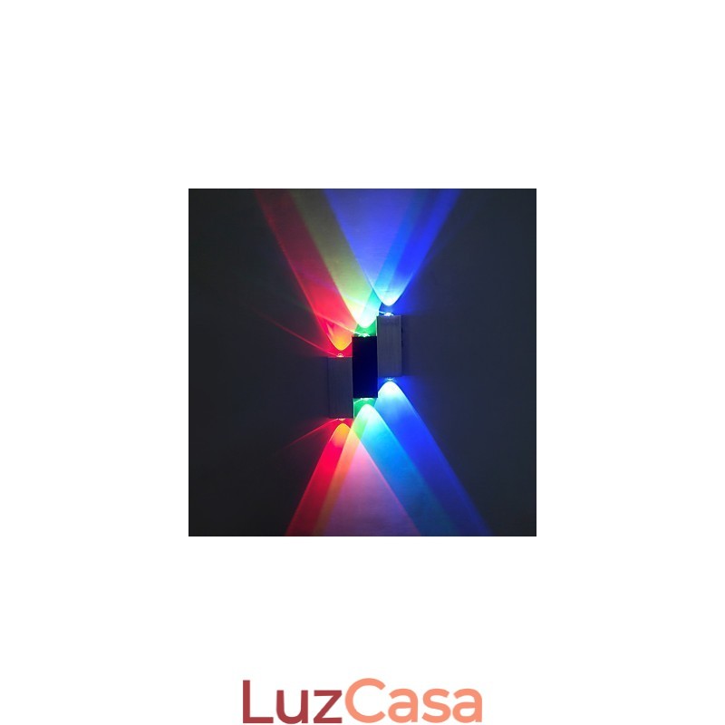Pintura contemporânea moderna para luminárias de parede embutidas com luz ambiente estilo mini