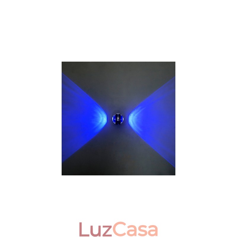 Pintura contemporânea moderna para luminária de cristal duplo estilo miniV