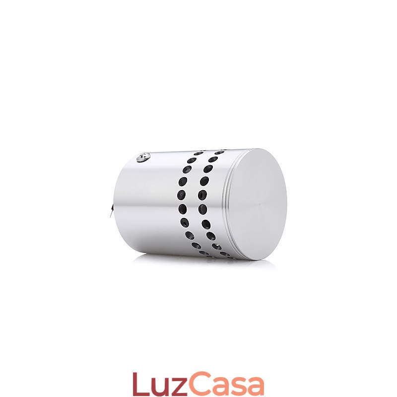 Recurso eletrogalvanizado contemporâneo moderno para luz ambiente Montagem embutida na parede V