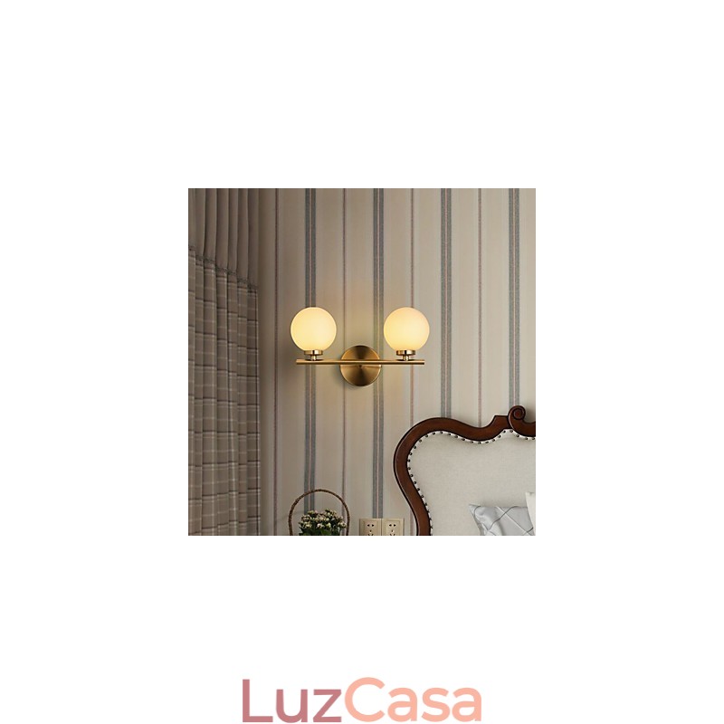 Luminária de parede moderna contemporânea bronze com recurso para estilo mini uplight arandelas de parede luz de parede