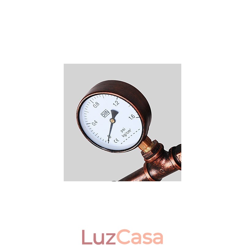 Luminárias de parede vintage industriais em formato de leme de madeira, luzes giratórias criativas para decoração de restaurante, café, bar