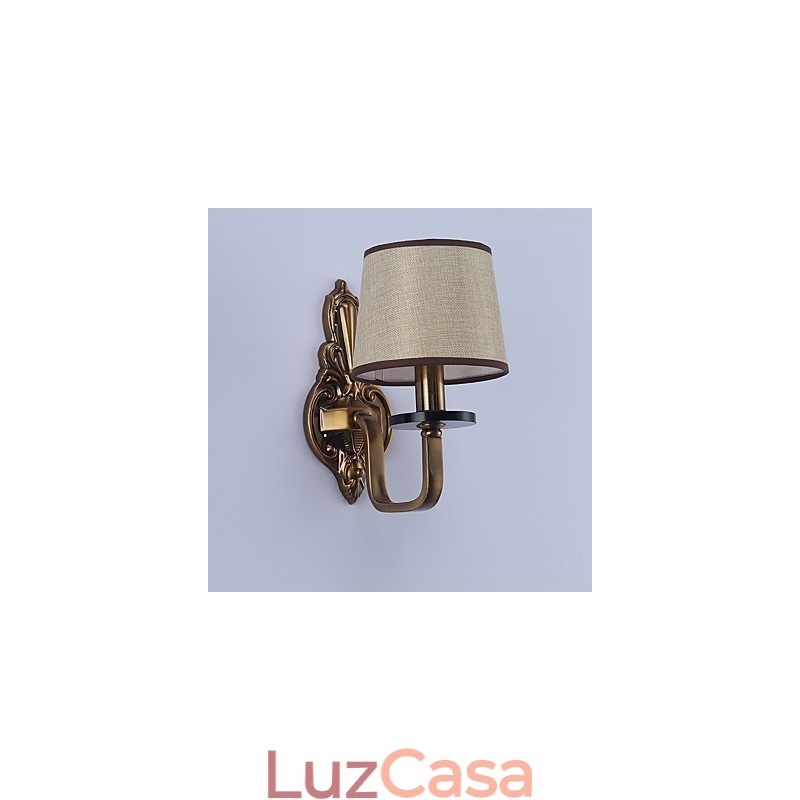 Recurso tradicional clássico galvanizado para proteção ocular Arandelas de parede Downlight Luminária de parede