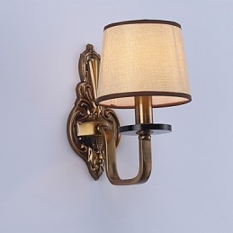 Recurso tradicional clássico galvanizado para proteção ocular Arandelas de parede Downlight Luminária de parede
