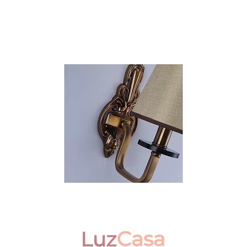 Recurso tradicional clássico galvanizado para proteção ocular Arandelas de parede Downlight Luminária de parede