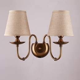 Recurso tradicional clássico galvanizado para proteção ocular Arandelas de parede Downlight Luminária de parede