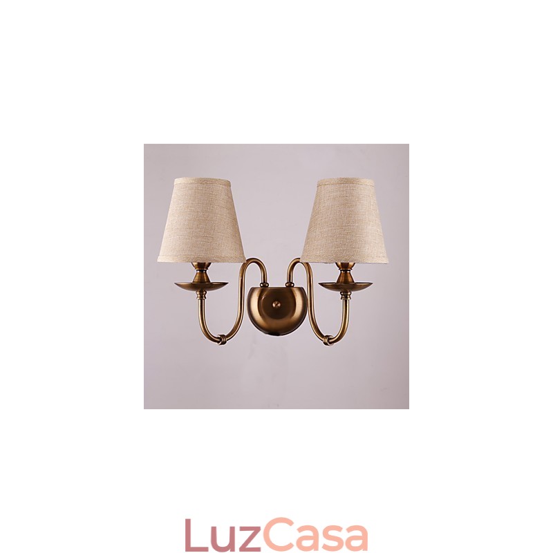 Recurso tradicional clássico galvanizado para proteção ocular Arandelas de parede Downlight Luminária de parede