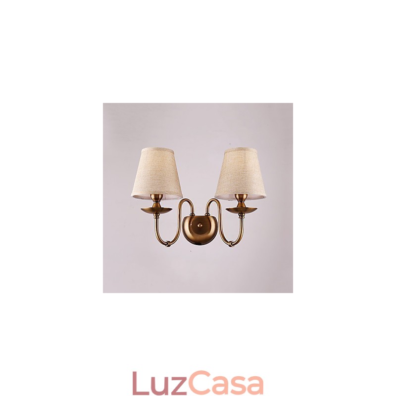 Recurso tradicional clássico galvanizado para proteção ocular Arandelas de parede Downlight Luminária de parede