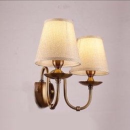 Recurso tradicional clássico galvanizado para proteção ocular Arandelas de parede Downlight Luminária de parede