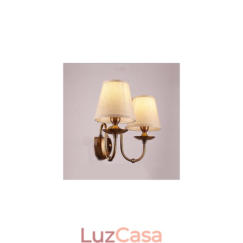 Recurso tradicional clássico galvanizado para proteção ocular Arandelas de parede Downlight Luminária de parede