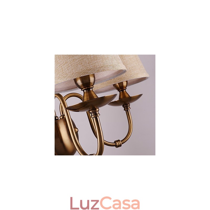 Recurso tradicional clássico galvanizado para proteção ocular Arandelas de parede Downlight Luminária de parede