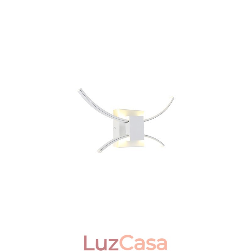 Recurso integrado moderno contemporâneo anodizado para proteção ocular, arandelas de parede Uplight, luminária de parede