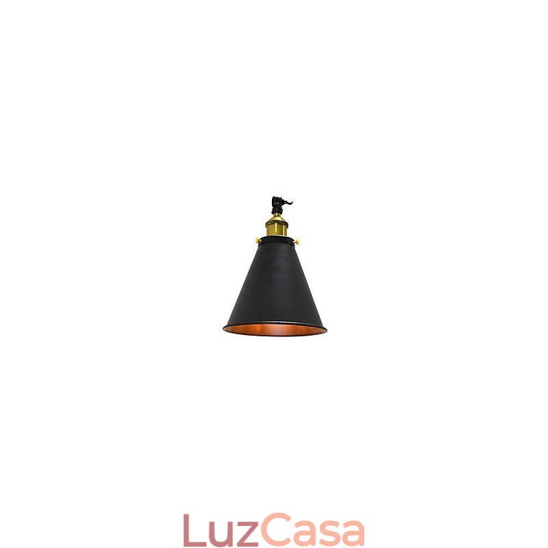 Luminária de parede de ferro Buzz Paint, luminária de parede única, abajur preto e branco, sabre de luz, na parede