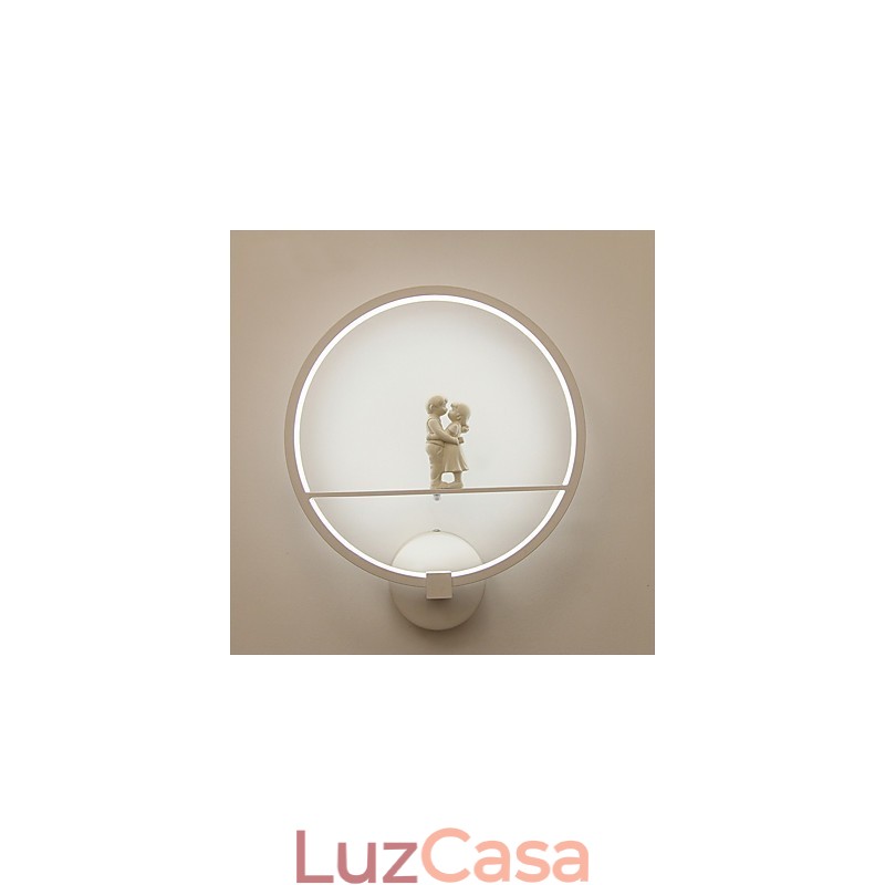 Arandelas de parede modernas e contemporâneas integradas para estilo mini, luz ambiente, luz de parede