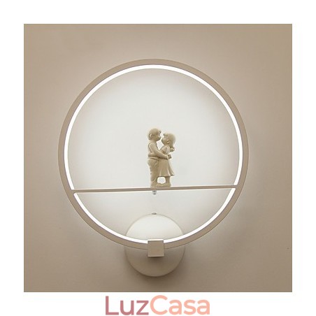 Arandelas de parede modernas e contemporâneas integradas para estilo mini, luz ambiente, luz de parede