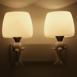 Pintura Contemporânea Moderna Recurso para Proteção Ocular Arandelas de Parede de Luz Ambiente Luz de Parede