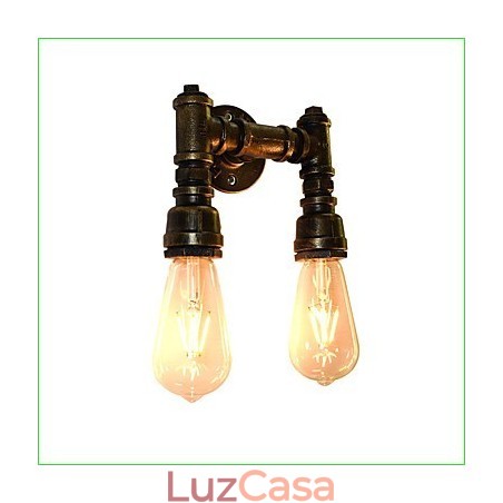 Arandelas de parede rústicas tradicionais clássicas de latão antigo para iluminação ambiente Arandelas de parede rústicas tradicionais clássicas de latão antigo para iluminação ambiente
