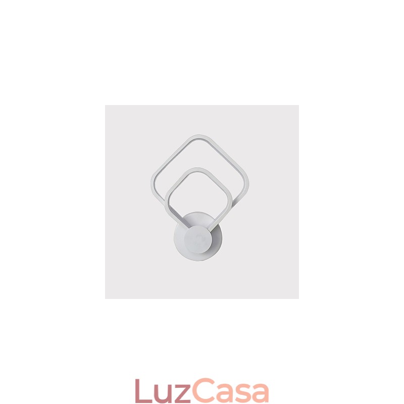 Pintura contemporânea moderna integrada para arandelas de parede com luz ambiente