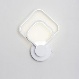 Pintura contemporânea moderna integrada para arandelas de parede com luz ambiente