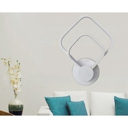 Pintura contemporânea moderna integrada para arandelas de parede com luz ambiente