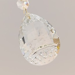 Recurso eletrogalvanizado contemporâneo moderno para arandelas de parede de luz ambiente de cristal