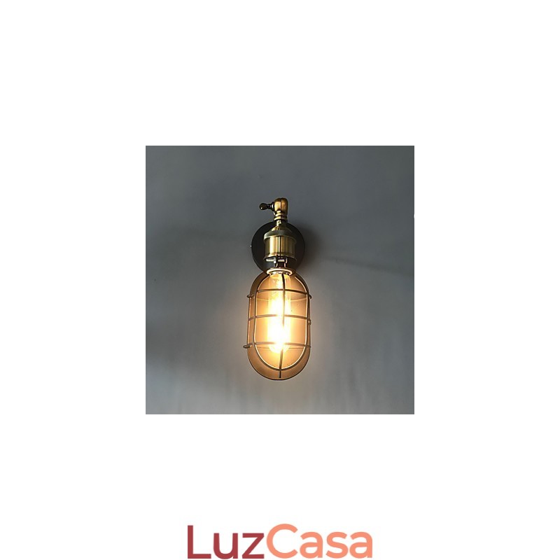 Luminárias de parede vintage de metal preto para loft, sala de estar, sala de jantar, corredor, café, bares, luminária de parede