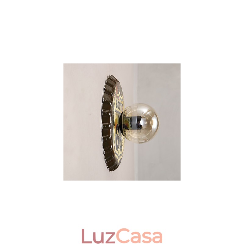 Pintura tradicional clássica rústica de chalé country para arandelas de parede de luz ambiente estilo mini