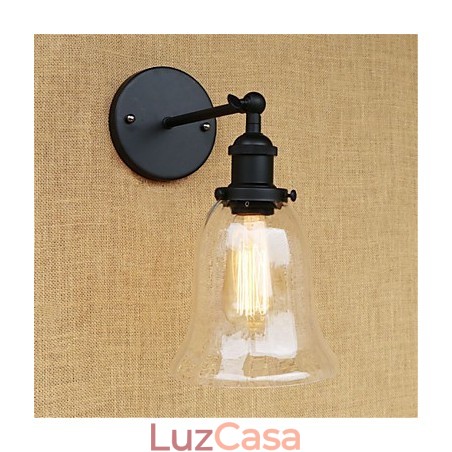 Recurso galvanizado retrô country para proteção ocular estilo mini arandelas de parede com luz ambiente Recurso galvanizado retrô country para proteção ocular estilo mini arandelas de parede com luz ambiente