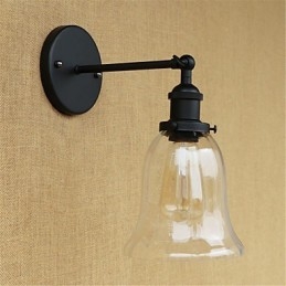 Recurso galvanizado retrô country para proteção ocular estilo mini arandelas de parede com luz ambiente