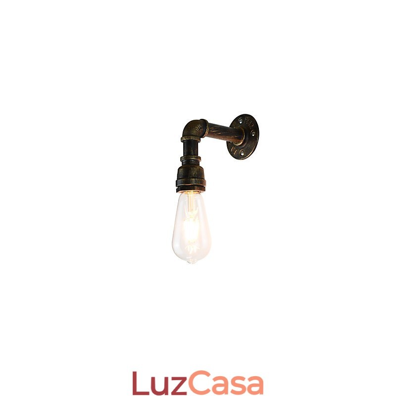Lodge rústico tradicional clássico antigo latão recurso para luz ambiente luzes de parede luz de parede