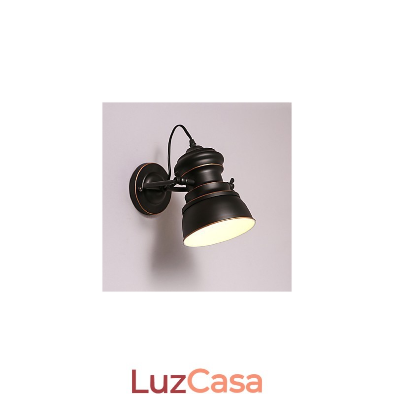 Iluminação industrial vintage retrô luxo interior quarto varanda bar corredor lâmpadas