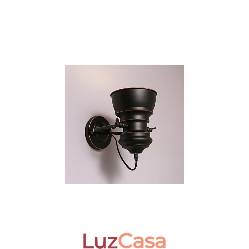Iluminação industrial vintage retrô luxo interior quarto varanda bar corredor lâmpadas