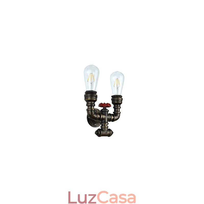 Lodge rústico tradicional clássico antigo latão recurso para luz ambiente luzes de parede luz de parede