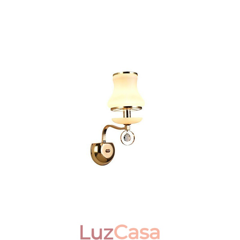 Recurso eletrogalvanizado contemporâneo moderno para luzes de parede de luz ambiente de proteção ocular de estilo mini de cristal