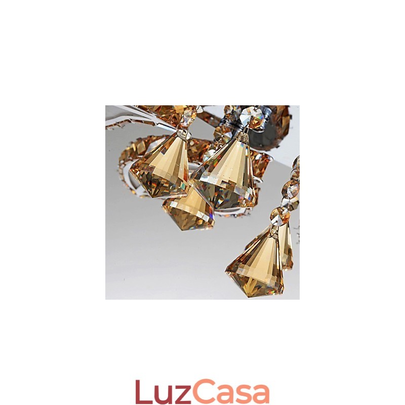 Montagem embutida Moderna Contemporânea Metal